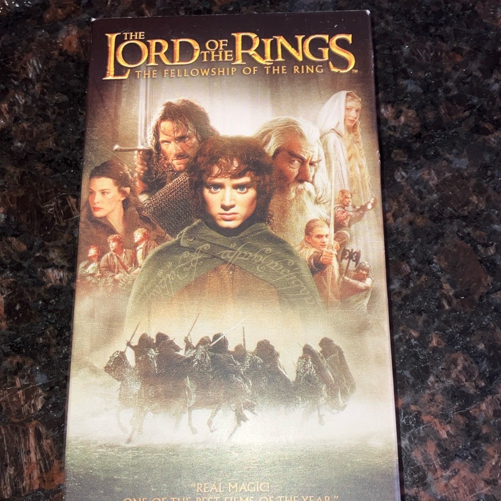 THE LORD OF THE RINGS DVD